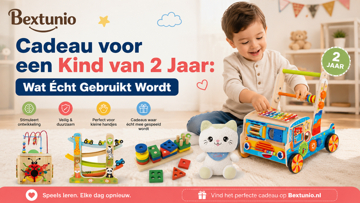 Cadeau voor een Kind van 2 Jaar: Wat Écht Gebruikt Wordt