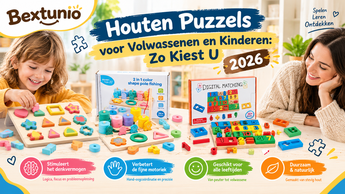 Houten puzzels voor volwassenen of voor kinderen: zo kiest u de juiste