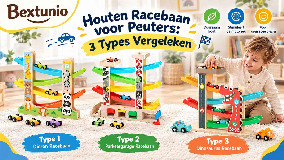 Houten Racebaan voor Peuters: 3 Types Vergeleken