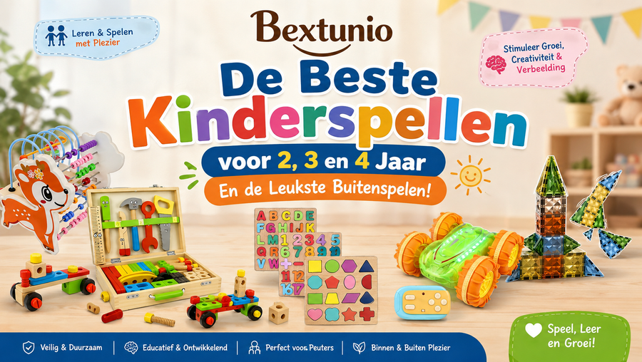 De Beste Kinderspellen voor 2, 3 en 4 Jaar — En de Leukste Buitenspelen