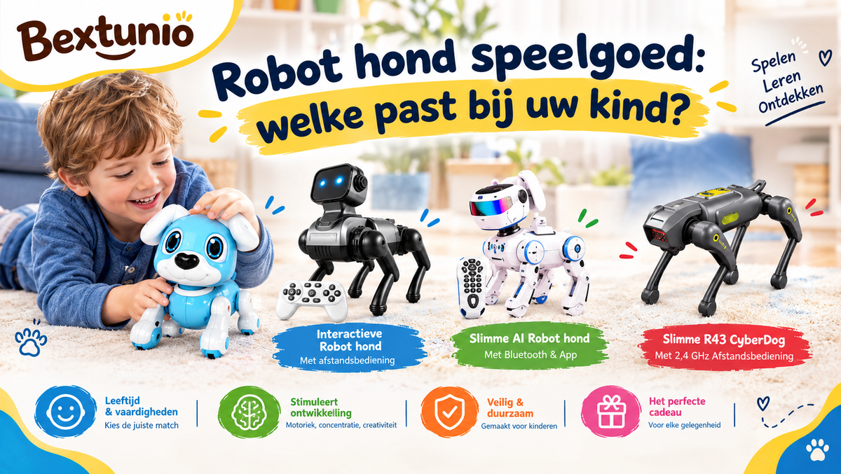 Robot hond speelgoed: welke past bij uw kind?