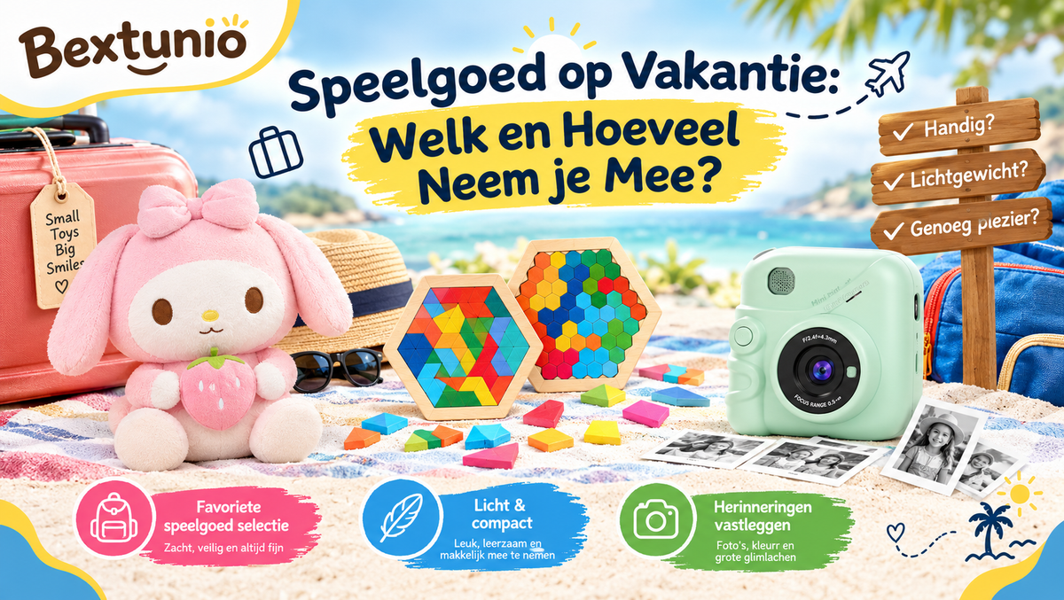 Speelgoed op Vakantie: Welk en Hoeveel Neem je Mee?