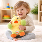 gele eend knuffel 22cm baby zacht Bextunio