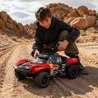 Snelle 4x4 offroad RC truck met brushless motor