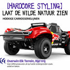Snelle 4x4 offroad RC truck met brushless motor