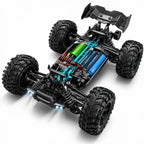 1:16 RC auto met 120 meter bereik en afstandsbediening