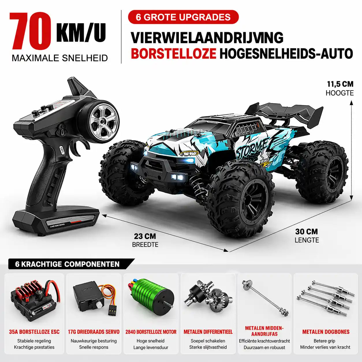 RC Auto 70 kmu _ Brushless Motor (8)