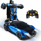 RC Transformatie Auto 1:10 Robot met Licht en Geluid - Bextunio