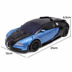 RC robot auto met afstandsbediening en oplaadbare batterij