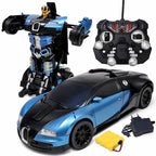 RC transformatie auto 1:10 voorkant met robotfunctie