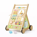 houten loopstoel/activiteitenkubus Bextunio