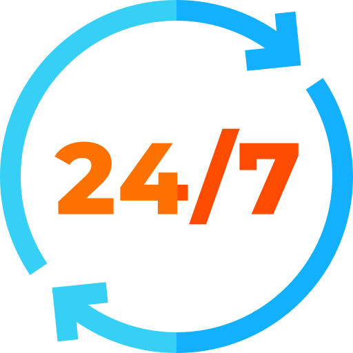 24/7 klantenservice