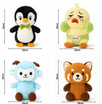 Zwarte pinguïn knuffel 22 cm babyzacht Bextunio