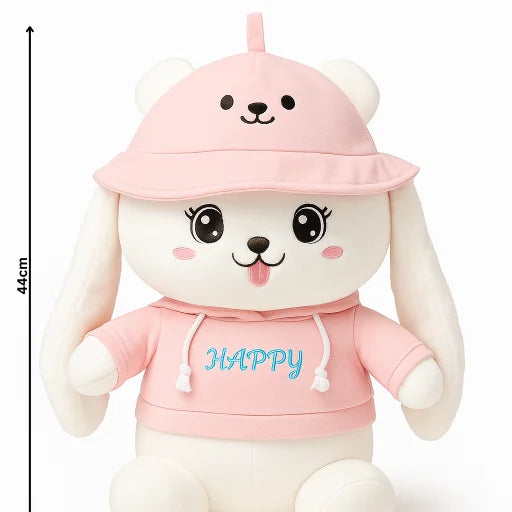 Roze konijn knuffel 45 cm vakantiecadeau voor kinderen Bextunio