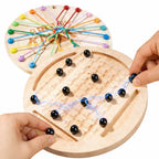 magnetische schaaktouwpuzzel 2-in-1 strandvakantie kinderen Bextunio
