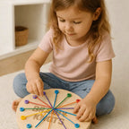 magnetische schaaktouwpuzzel 2-in-1 strandvakantie kinderen Bextunio