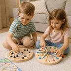magnetische schaaktouwpuzzel 2-in-1 strandvakantie kinderen Bextunio
