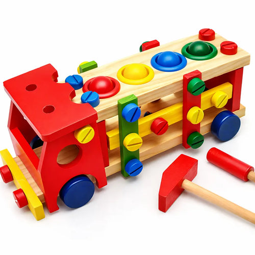 Houten Constructie Speelgoed Truck