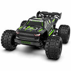 Bestuurbare RC monstertruck 1:14 4x4 zwart rood