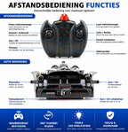 RC muur auto met LED verlichting en afstandsbediening
