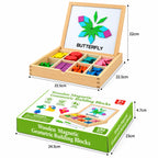 Houten Geometrisch Puzzelspel