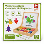Houten Geometrisch Puzzelspel