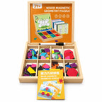 Houten Geometrisch Puzzelspel
