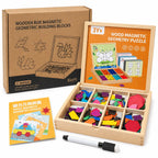 Houten Geometrisch Puzzelspel