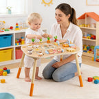 Houten Activiteitentafel Vormensorteerder Sensorische Tafel