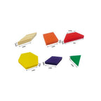 Houten 125-delige Blokpuzzel Montessori Mozaïek voor kinderen 3+