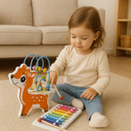 Houten Hert Speelgoed 5-in-1 Xylofoon
