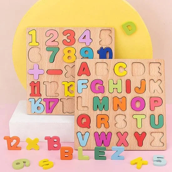 Houten Puzzels Voor Peuters 3 Pack