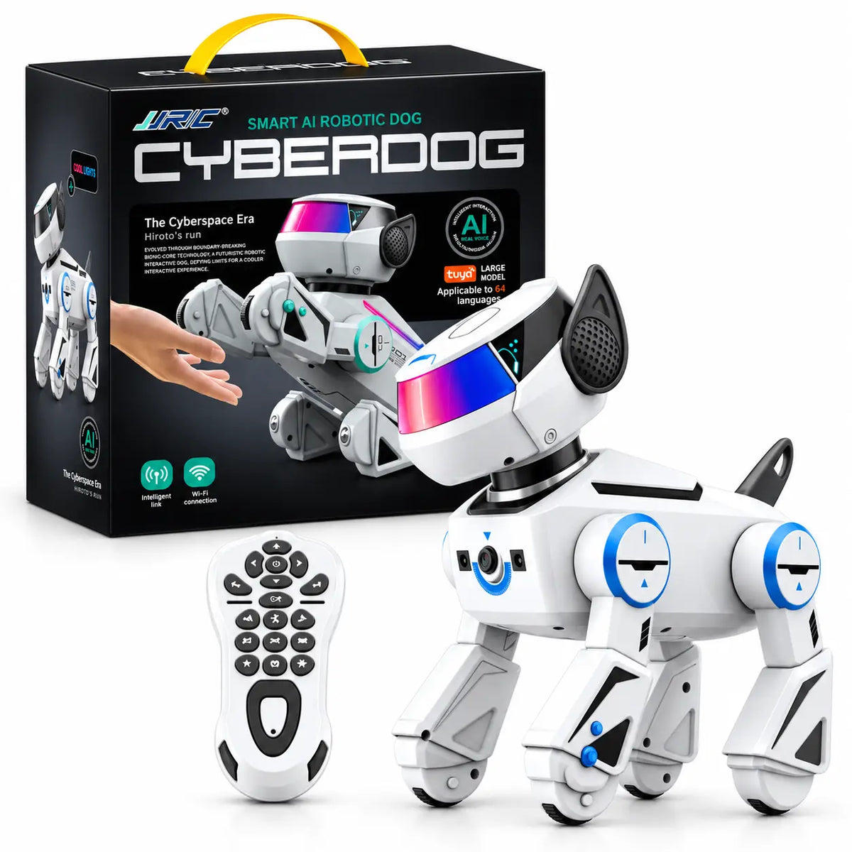 Slimme AI robothond met Bluetooth en app-bediening