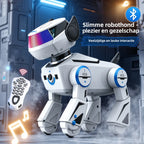 Slimme robot hond met 64 talen LED licht en interactieve functies
