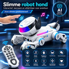 AI robot hond speelgoed met muziek spraakbesturing en Bluetooth