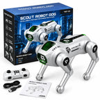 Oplaadbare robot hond speelgoed met LED verlichting en stunts