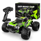 RC offroad monstertruck 1:18 groen met 2,4 GHz afstandsbediening