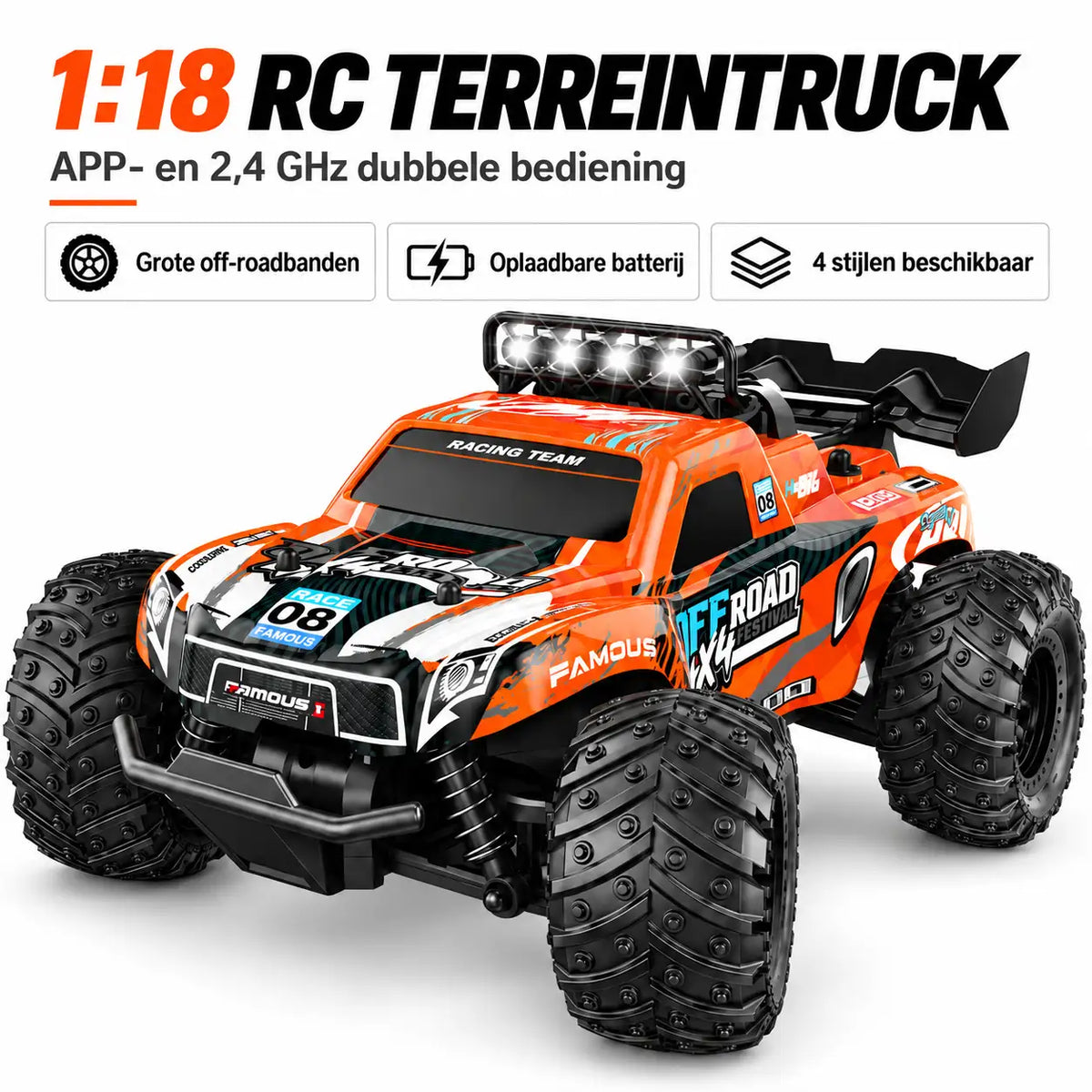 RC Offroad Monstertruck 1:18