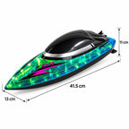 S15 RC Speedboot 30 km/u – 2,4 GHz & LED