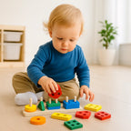 Spel Met Houten Blokken