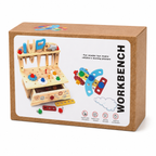 Houten gereedschapskist kinderen