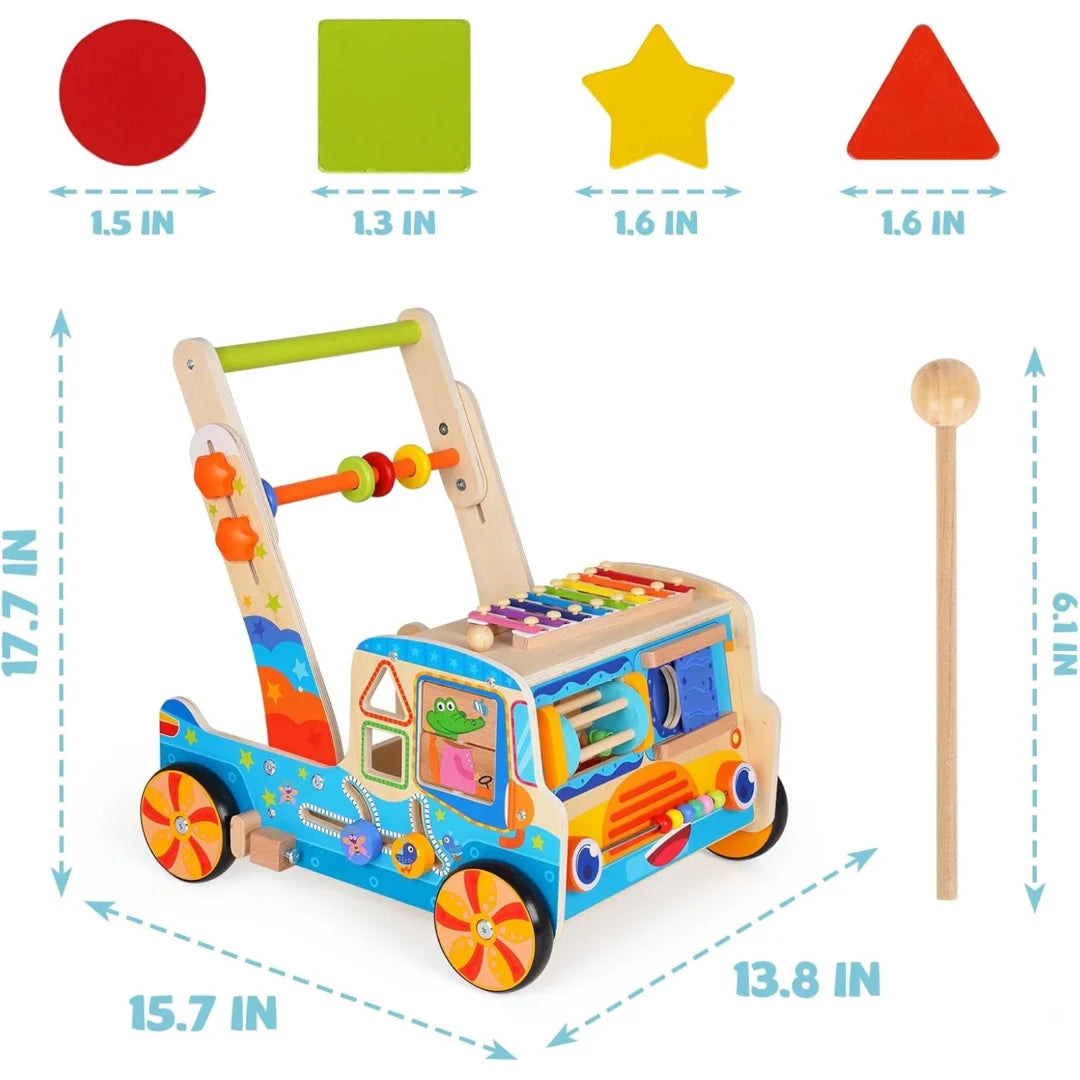 Activiteiten Loopwagen Hout 