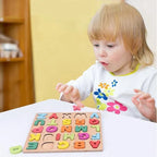 Cijfer en Vormen Puzzel Peuter
