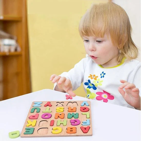 Cijfer en Vormen Puzzel Peuter