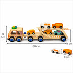 Houten Autotransporter Speelgoed