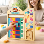 Houten Puzzel Tetris