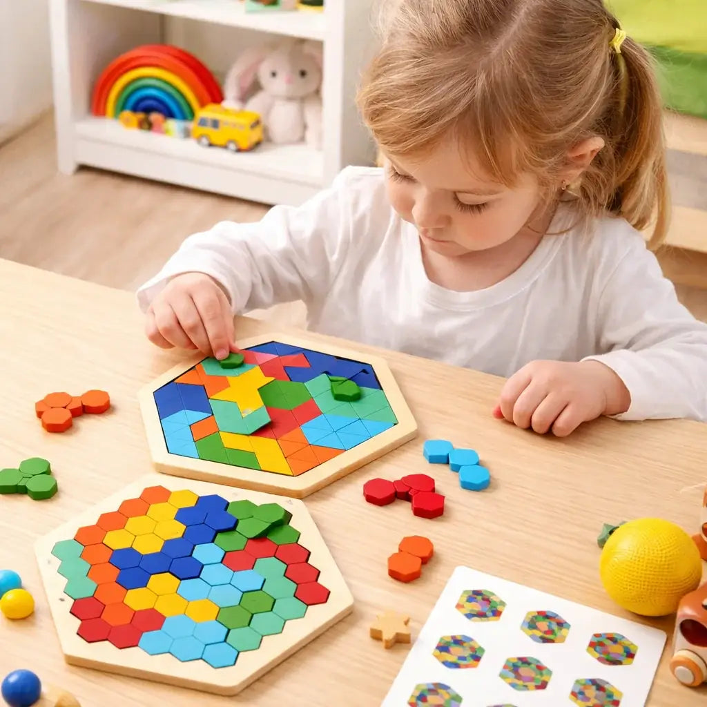 Logische Puzzel Hout 3 Jaar