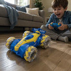 RC Auto met Rook en Led Licht
