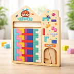 Tetris Puzzel Hout